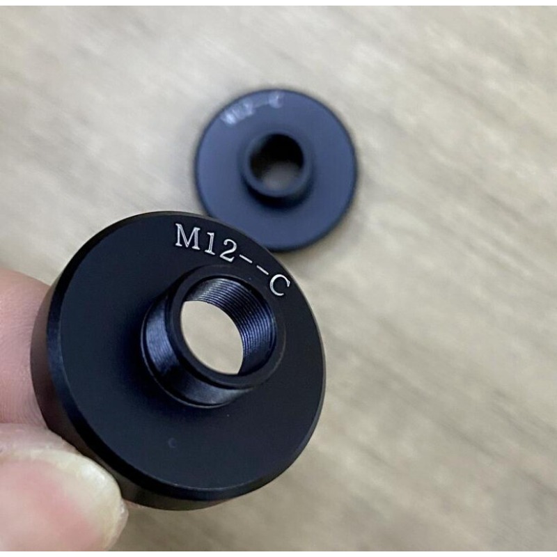 Lens Adapter Ring - 1 個 M12x0.5 CCD 顕微鏡カメラ C