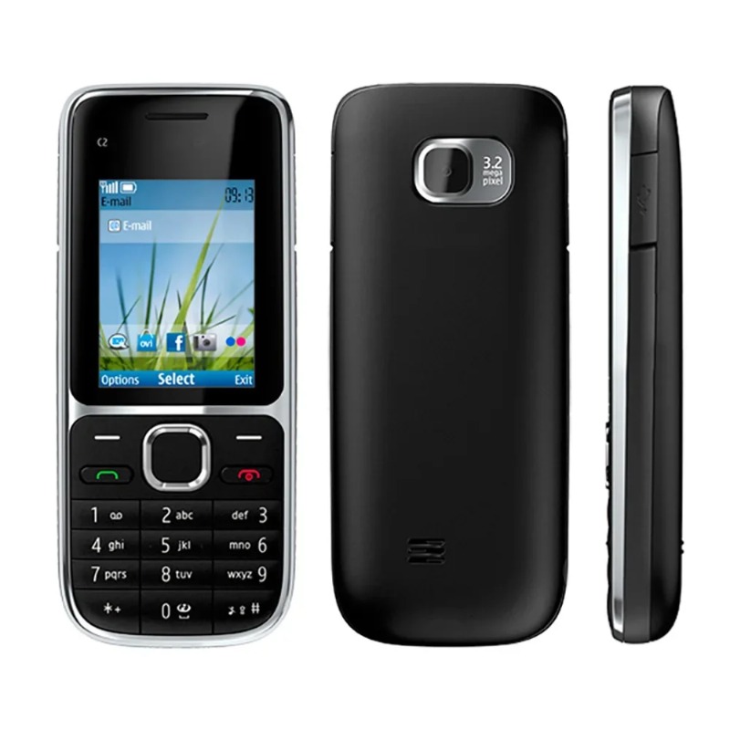 Photography Japanese - ノキアC2-01（再生品）、SIMロック解除済み、3.15MPカメラ搭載、3G対応、多言語（ロシア語、アラビア語、ヘブライ語）対応、携帯電話。