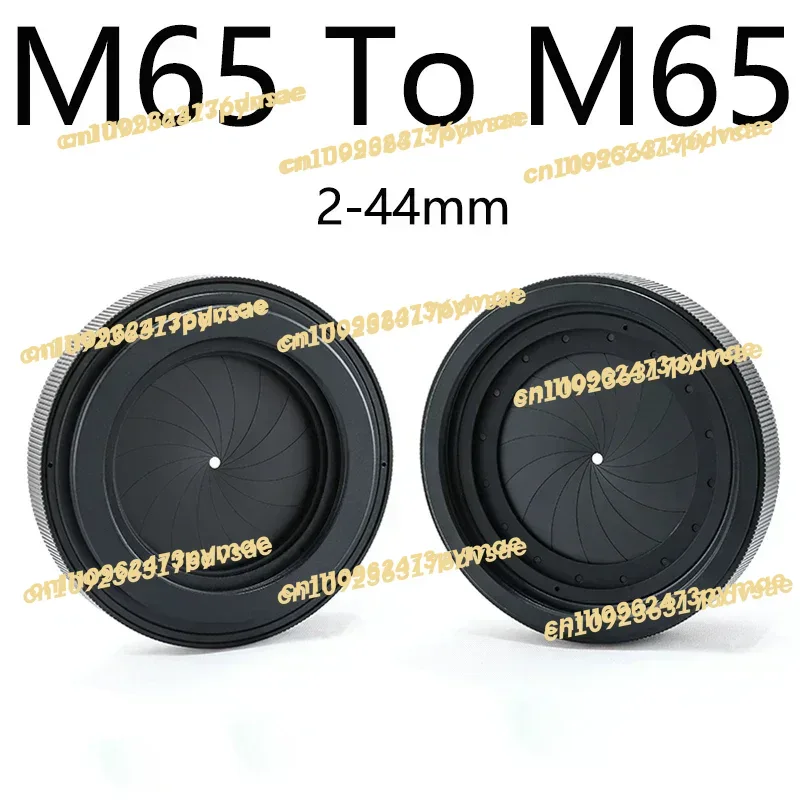 2025調整可能な絞り2-44mmアイリスダイアフラムM65 - Lens Adapter Ring のレビューと価格