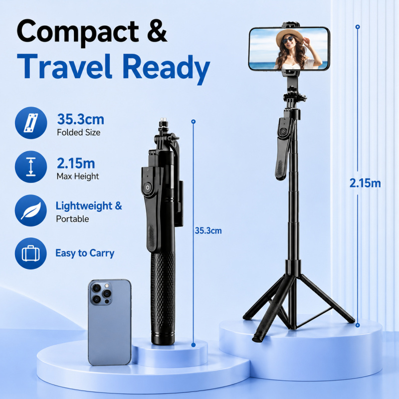 2M Bluetooth自撮り棒三脚、リモコン付き、iPho - Photography Basics のレビューと価格