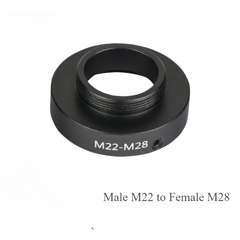 全金属製リングアダプター。M13、M22、M27のネジをM2 - Lens Adapter Ring のレビューと価格