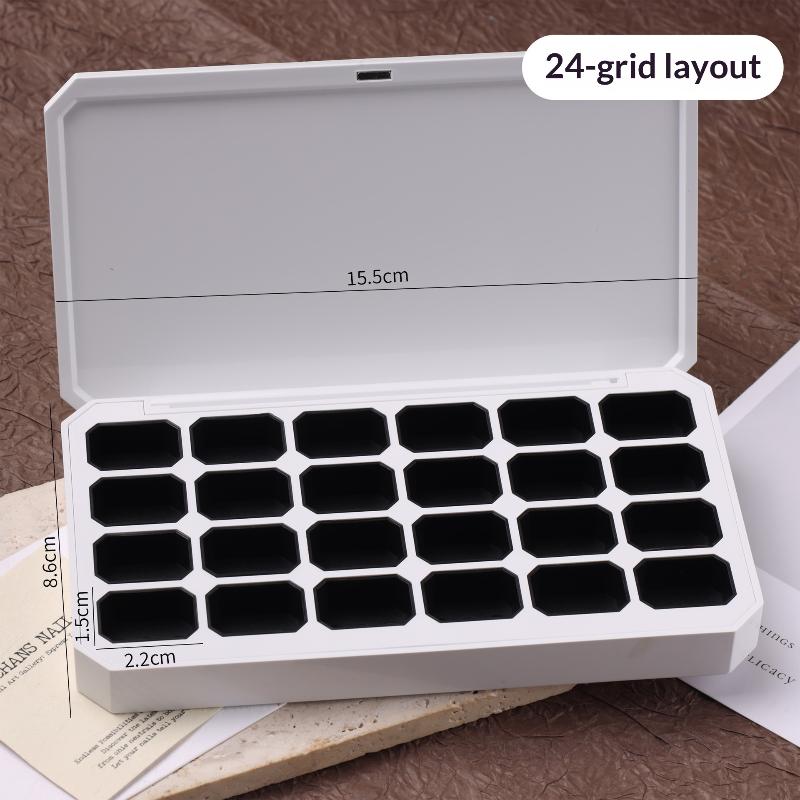 1個入り空のマグネット式パッケージボックス、24グリッド、ネ - Photography Design のレビューと価格
