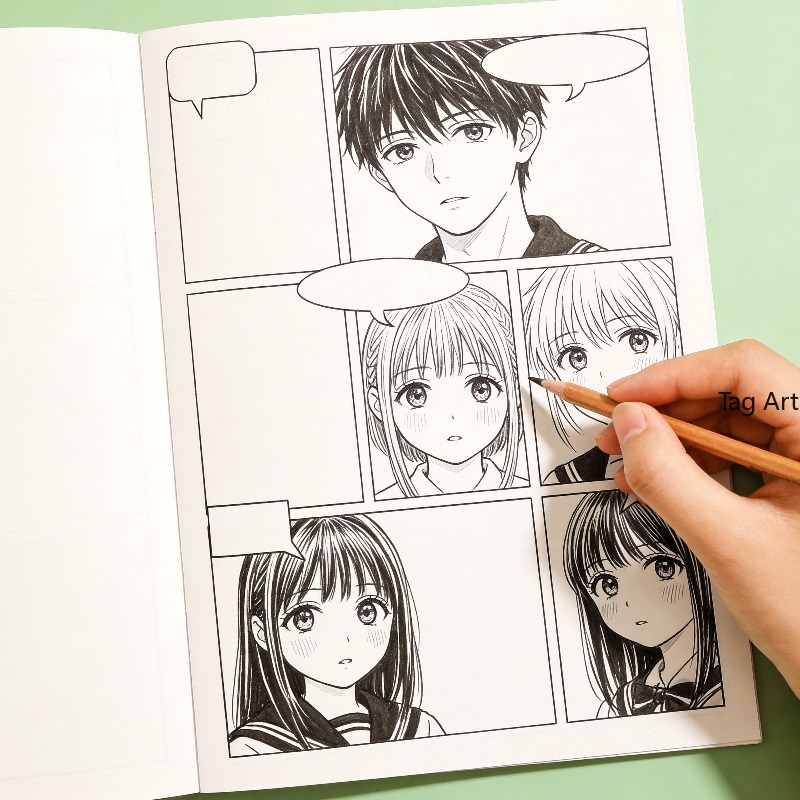 空白の漫画ストーリーブック、オリジナル手描き漫画ストーリー作 - Photography Book のレビューと価格