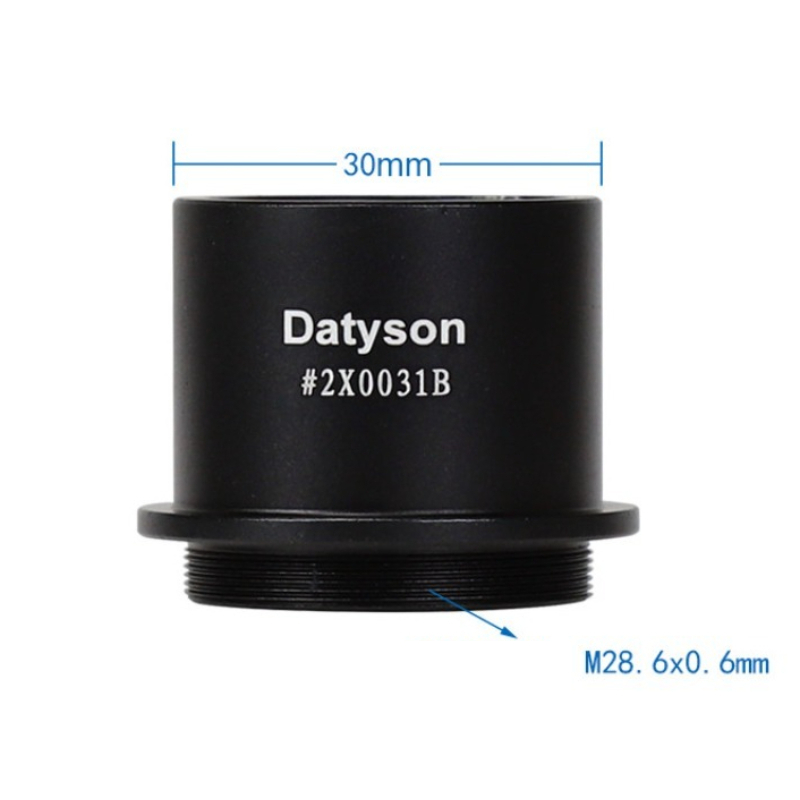 1個入り 生物顕微鏡用 30mmポート - M28.6×0. - Lens Adapter Ring のレビューと価格