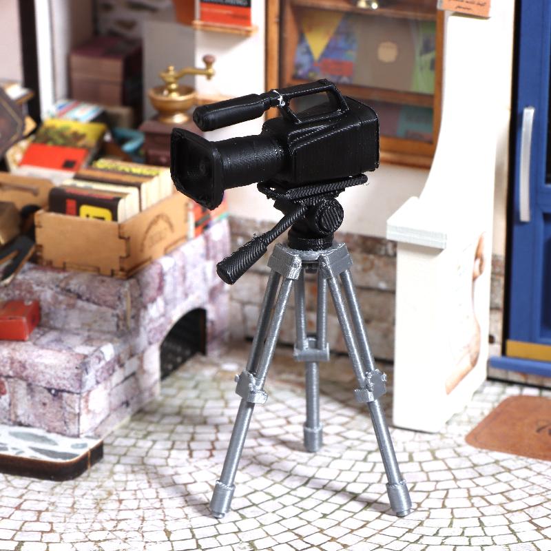 ミニビデオカメラ三脚モデル 1:12 スケールドールハウス写 - Photography Videos Free のレビューと価格