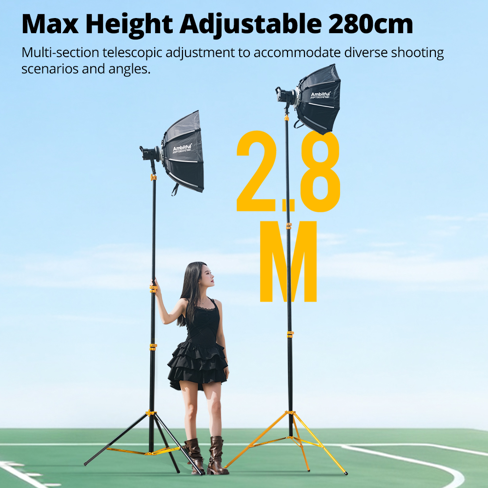 AMBITFUL GM280Y 280cmプロフェッショナル - Photography Basics のレビューと価格