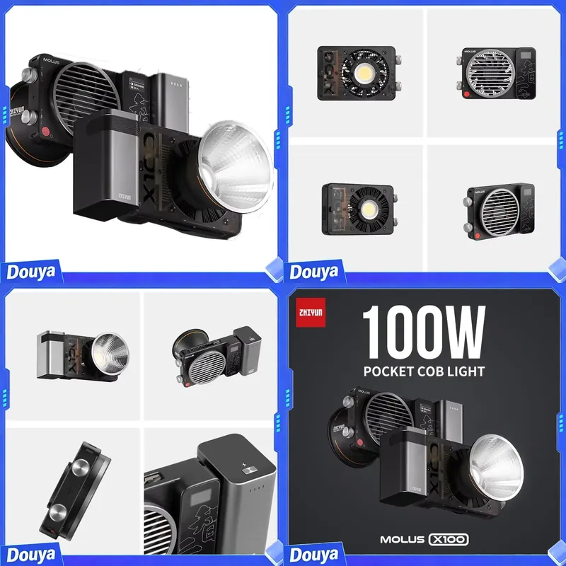 ZHIYUN Molus X100 100W COB LED - Photography Videos Free のレビューと価格