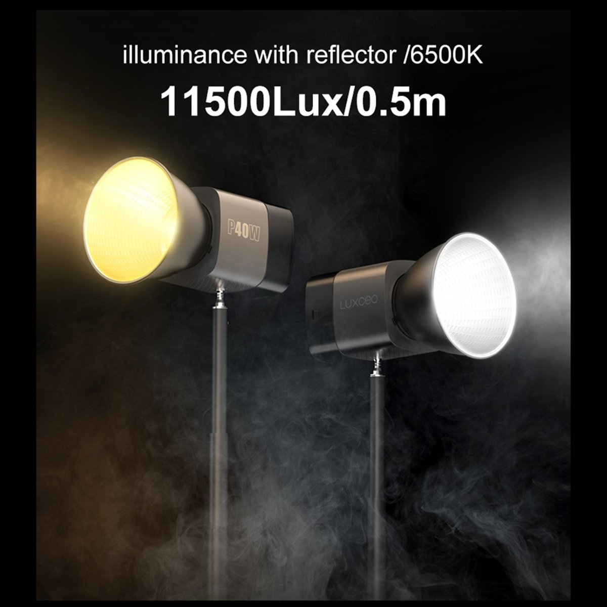 【ABODE】LEDビデオライト 40W バイカラーCOB写 - Photography Videos Free のレビューと価格