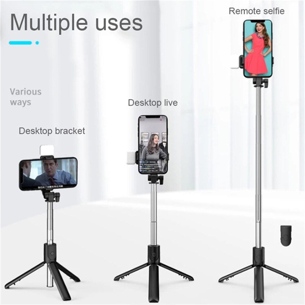 Bluetooth 自撮り棒格納式 360 回転ポータブル自 - Photography Basics のレビューと価格