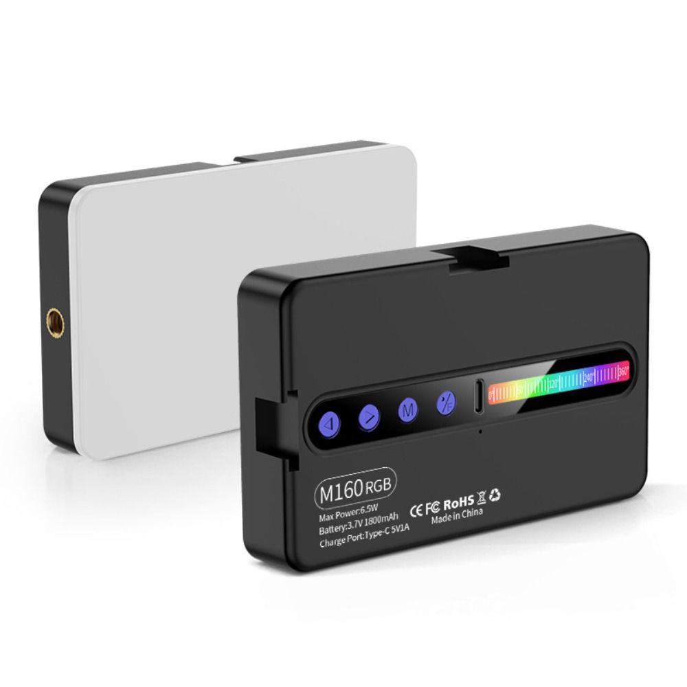 調光機能付きRGB LEDビデオライト。フルカラー出力、充電 - Photography Videos Free のレビューと価格